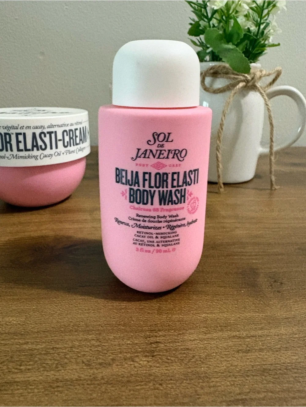 Sol de Janeiro Bundle of 2 Beija Flor Elasti-Cream 5oz and Elasti Body Wash 3oz